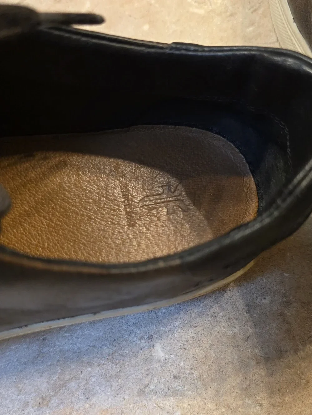 Frye Astor Low Lace Leather Brown Sneakers Size 10.5D